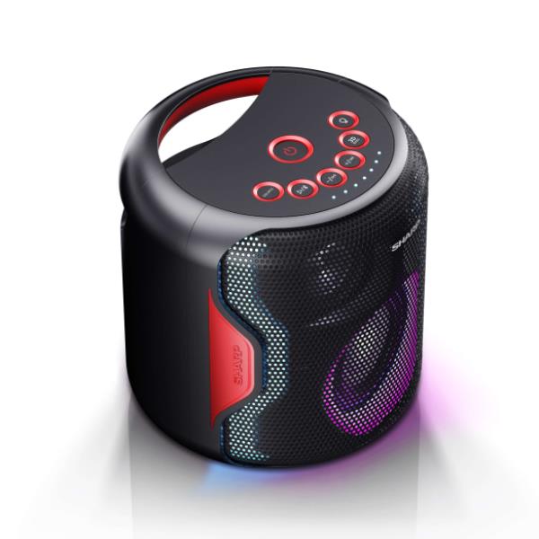 SHARP PS-921(BK) ALTOPARLANTE PER FESTE BLUETOOTH COMPATTO E …