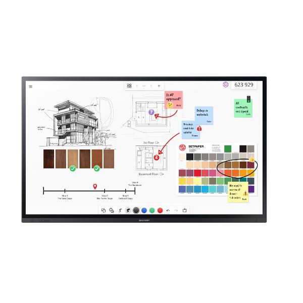 Sharp PN-LA652 - 65" Categoria diagonale LA Series …
