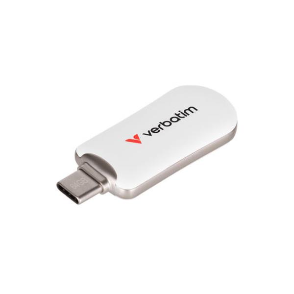 Verbatim USB-C PlectraWhite 256GB