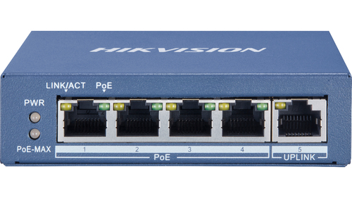 Hikvision DS-3E0505P-E/M e' uno switch di rete Gigabit …