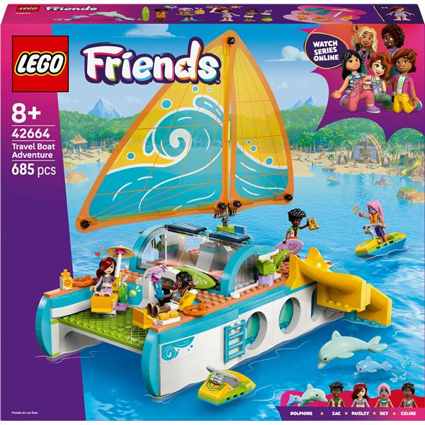 LEGO FRIENDS AVVENTURA SUL CATAMARANO SET CON BARCA …
