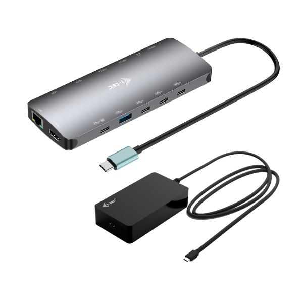 i-tec Metal USB-C Nano 3x Display Dock, 2x …