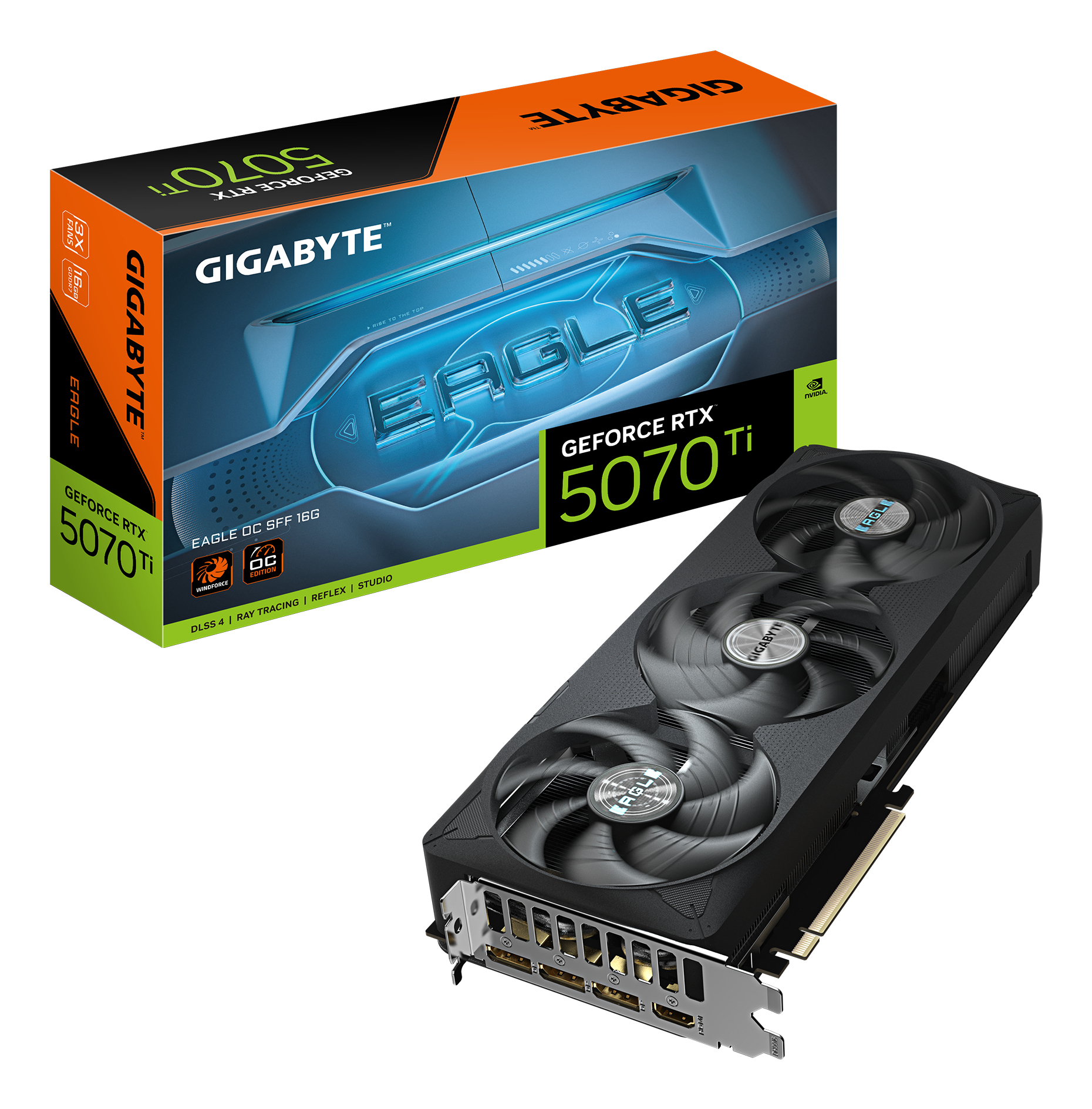 GIGABYTE GeForce RTX 5070 Ti EAGLE OC SFF …
