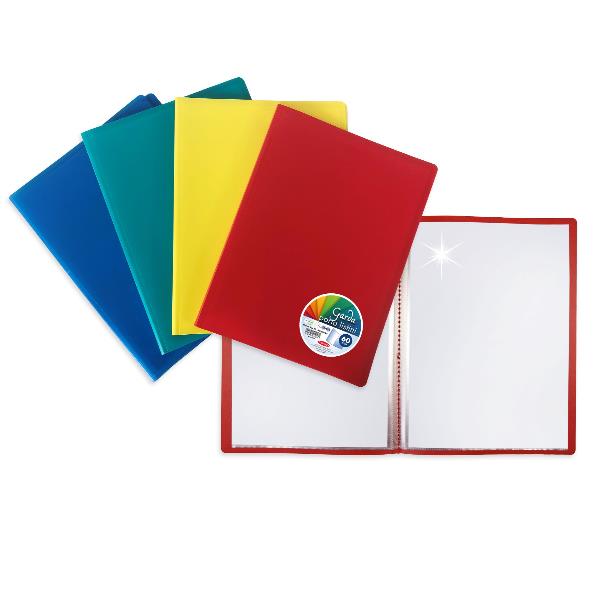 Plastibor Portalistino GARDA A4 60 buste assortiti conf.16