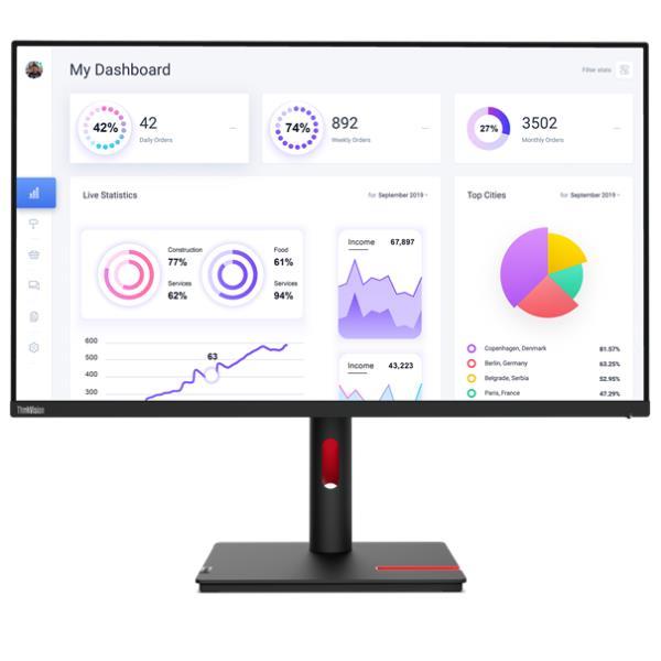 Lenovo ThinkVision T32p-30 - Monitor a LED - …