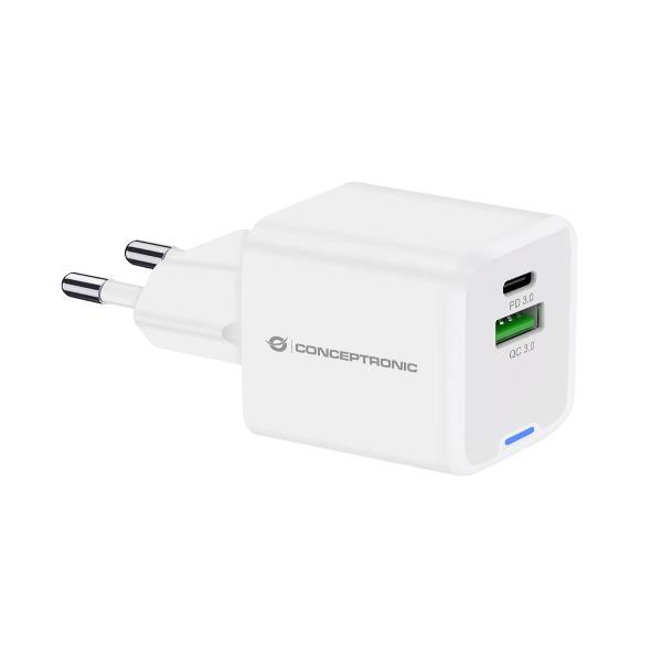 CONCEPTRONIC ALTHEA15W CARICABATTERIE DA RETE GaN PD 20 …