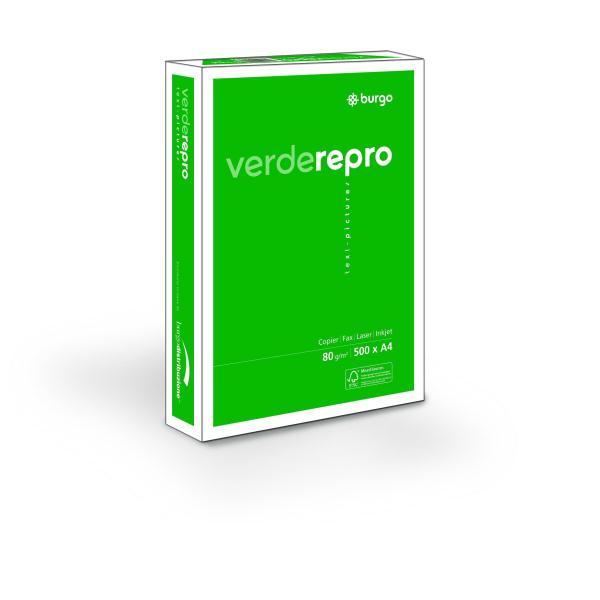 BURGO CF120RISME REPRO80 VERDE A3 80G/MQ