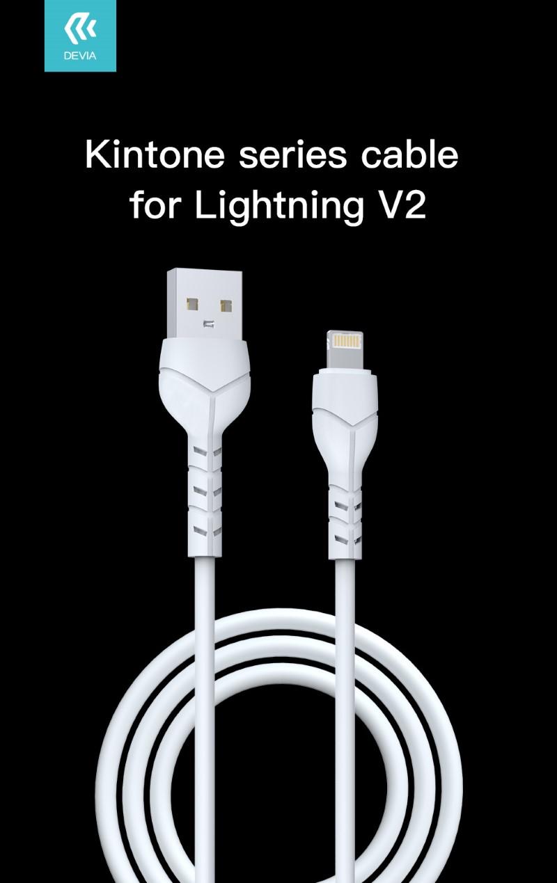Kintone Cavo Lightning Apple 5V 2.1A 1M Carica …