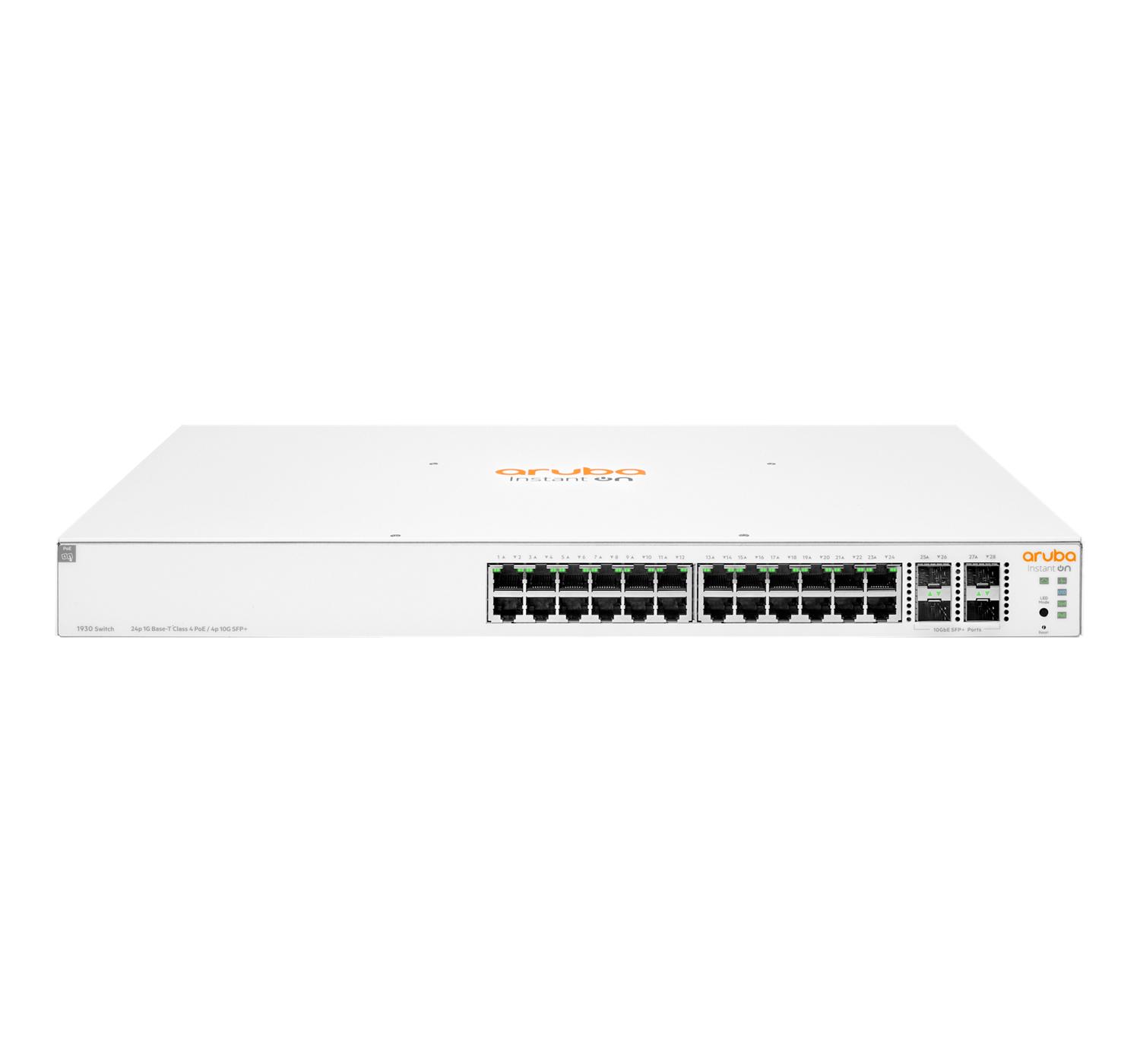 HPE Aruba Instant On 1930 24G Class4 PoE …
