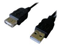 MEDIACOM M-CUSBAMF CAVO USB-A MASCHIO/FEMMINA 1.8 MT NERO