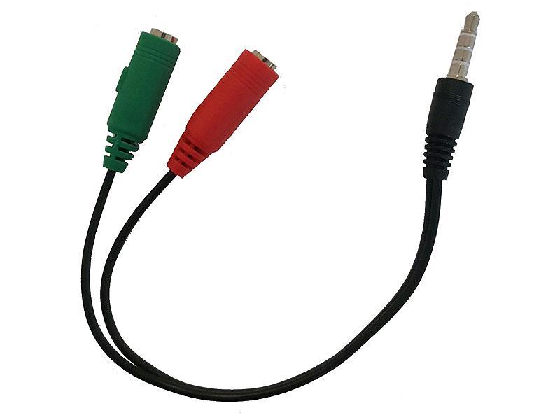 MEDIACOM M-HS21CAVO SDOPPIATORE AUDIO 1 MASCHIO 3.5mm - …