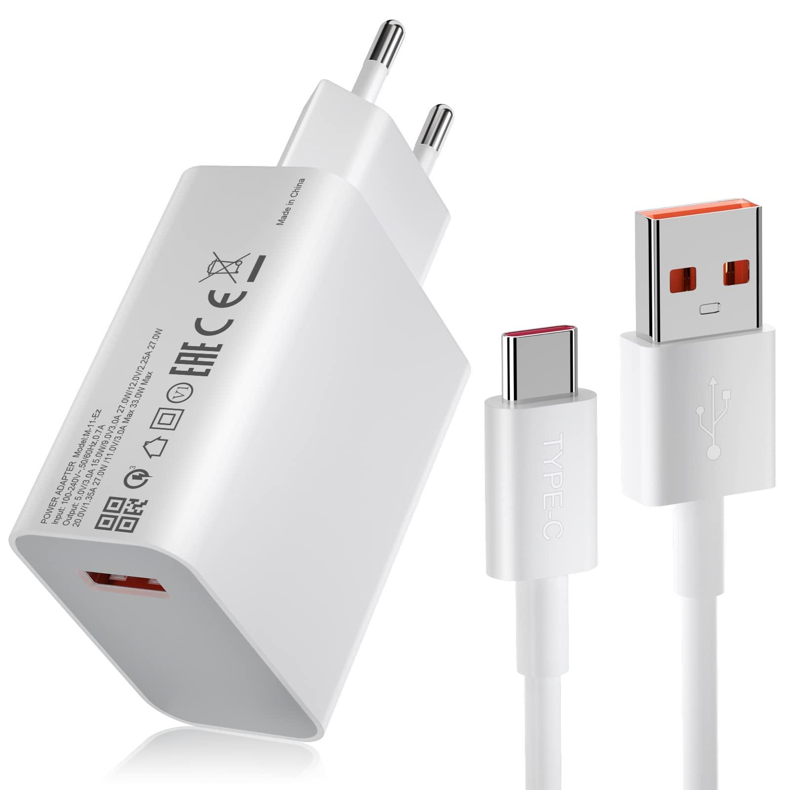 XIAOMI CARICABATTERIE DA RETE 33 W USB-A + …