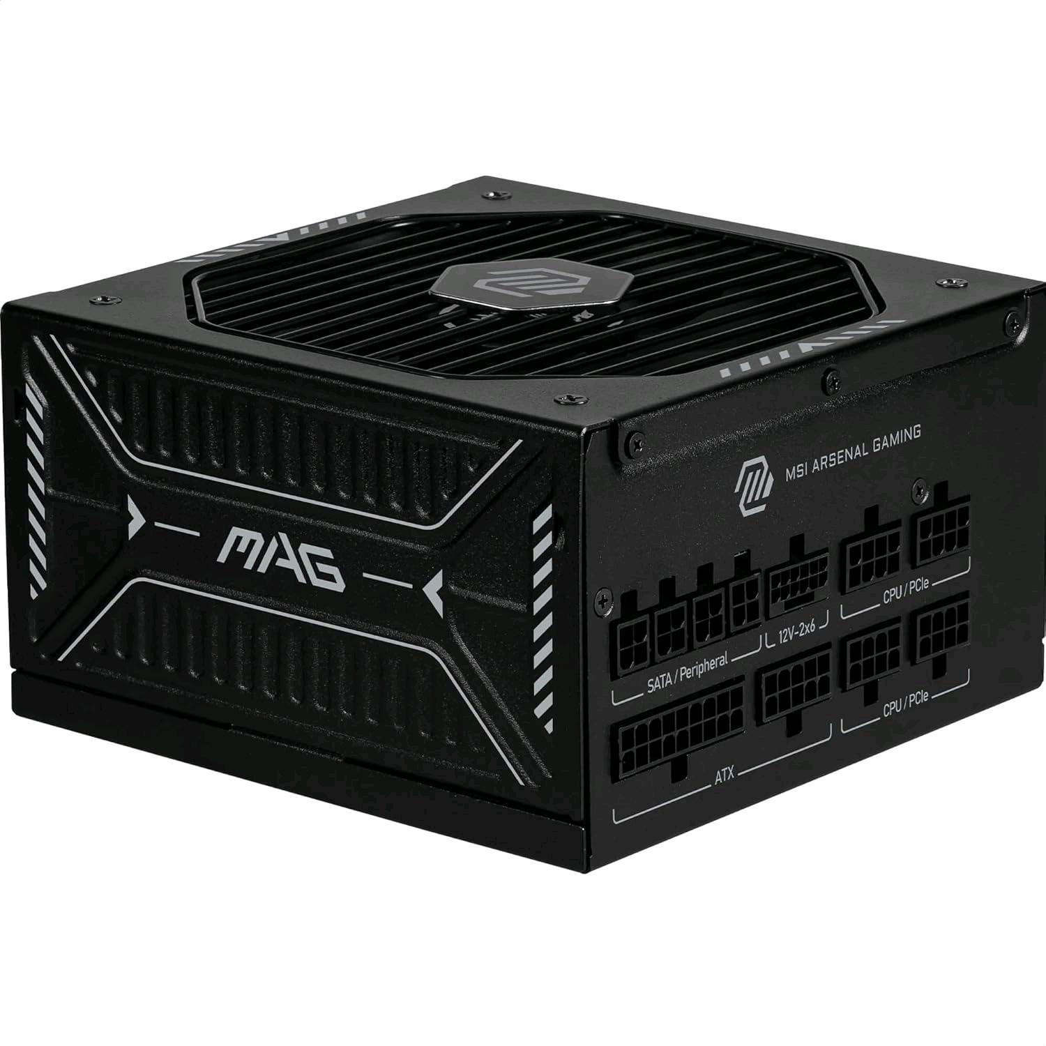 MSI MAG A850GLS PCIE5, 850 W, 100 - …