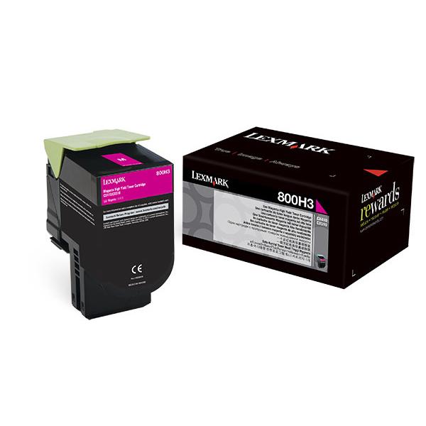 Lexmark - Toner - Magenta - 80C0H30 - …