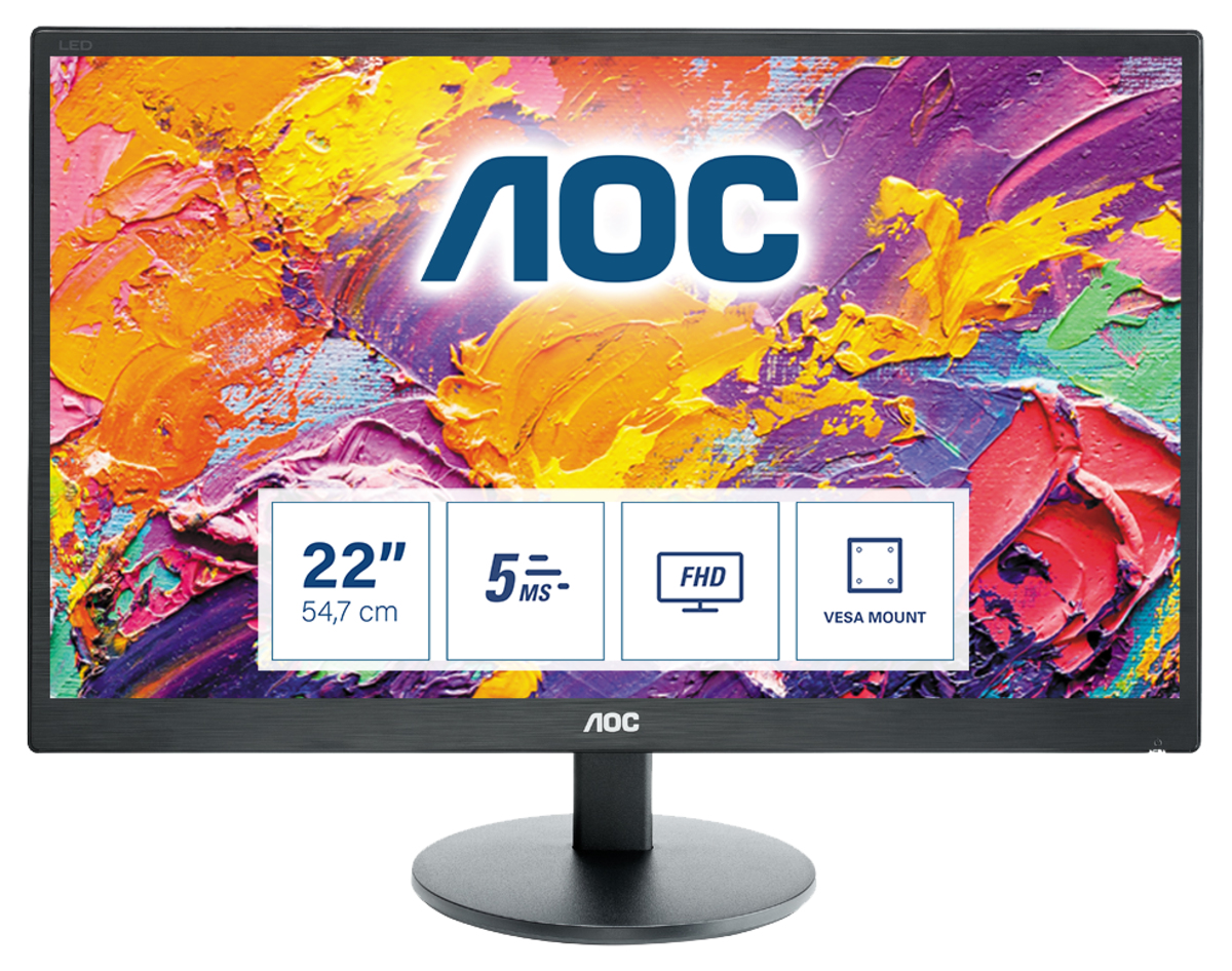 MONITOR 21.5 LED CON VGA
