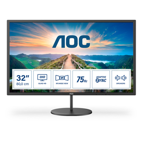 31 5 MONITOR VALUE-LINE IPS 2560X1440 16:9 75HZ 250 NITS