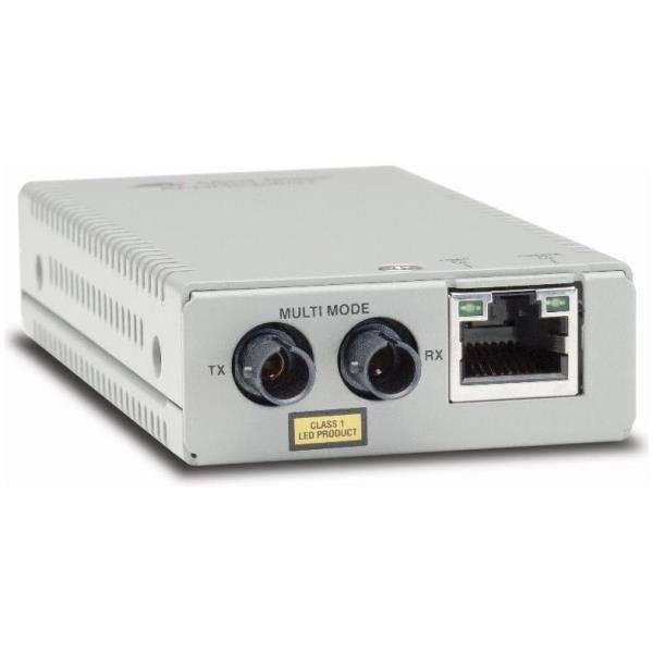 ALLIED TELESIS MINI MEDIA CONVERTER 10/100T TO