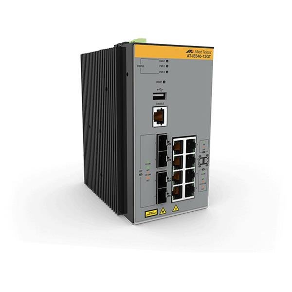 Allied Telesis AT IE340-12GT - Switch - L3 …