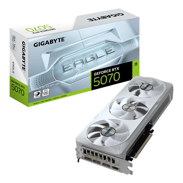 GIGABYTE GeForce RTX 5070 EAGLE OC ICE SFF …