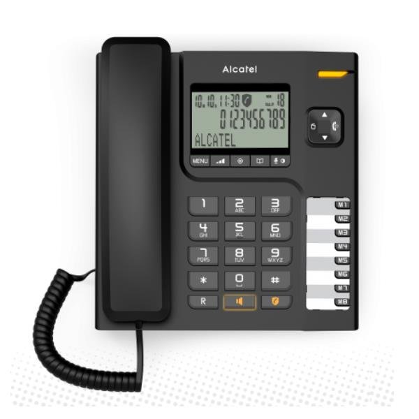 ALCATEL T78 TELEFONO DA TAVOLO GRANDE DISPLAY ALFANUMERICO …