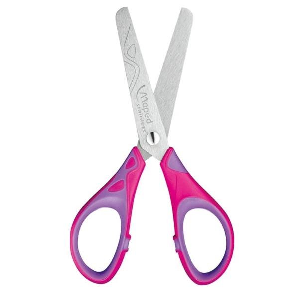 MAPED ESSENTIAL SOFT FORBICI 13 CM PUNTA ARROTONDATA …