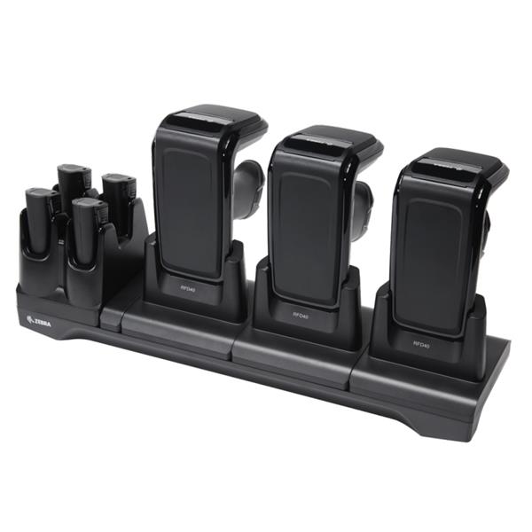 ZEBRA CRADLE RFD40 3 DEV 4 SLOT TOASTER