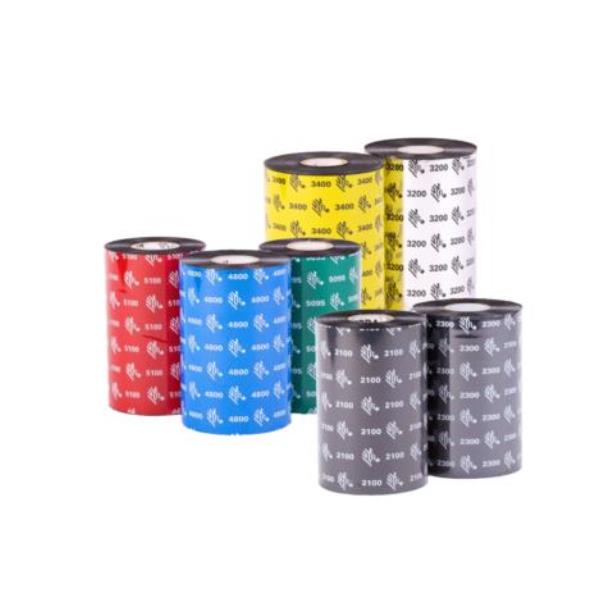 Zebra 2300 Wax - Nero - 54 mm …