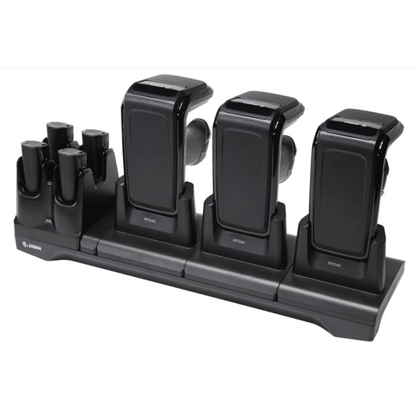ZEBRA CRADLE RFD40 3 DEV 4 SLOT TOASTER