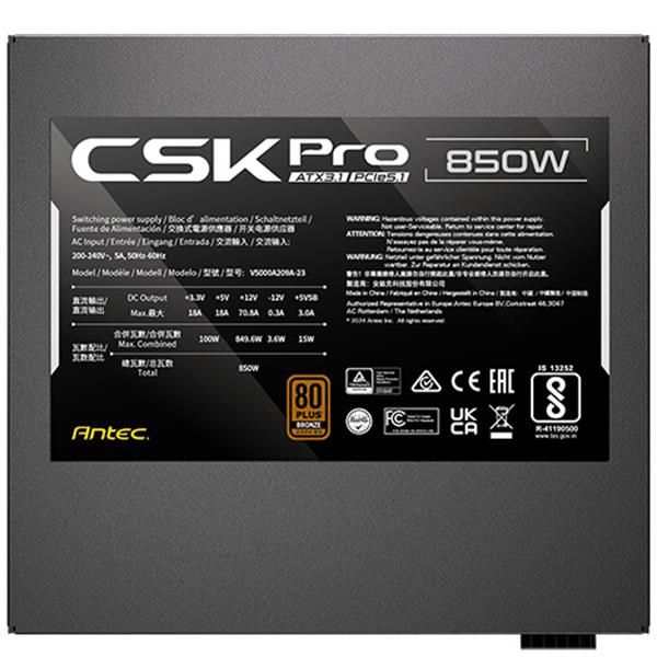 Antec SIGNATURE CSK850 PRO ATX3.1 alimentatore per computer …
