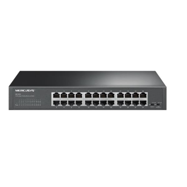 HUB SWITCH 24 PORTE GIGABIT MERCUSYS MS124GS