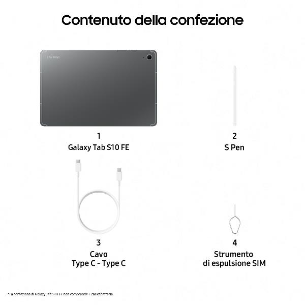 Samsung Galaxy Tab S10 FE 5G Entreprise Edition …