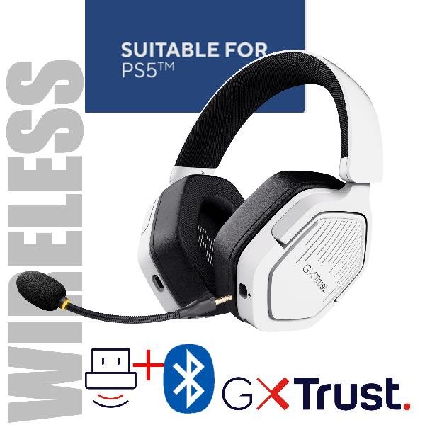 Trust GXT 493PS Carus Cuffie wireless per PS5, …