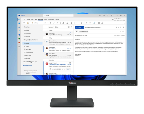 Lenovo ThinkVision S24-4e, 60,5 cm (23.8ʺ), 1920 x …
