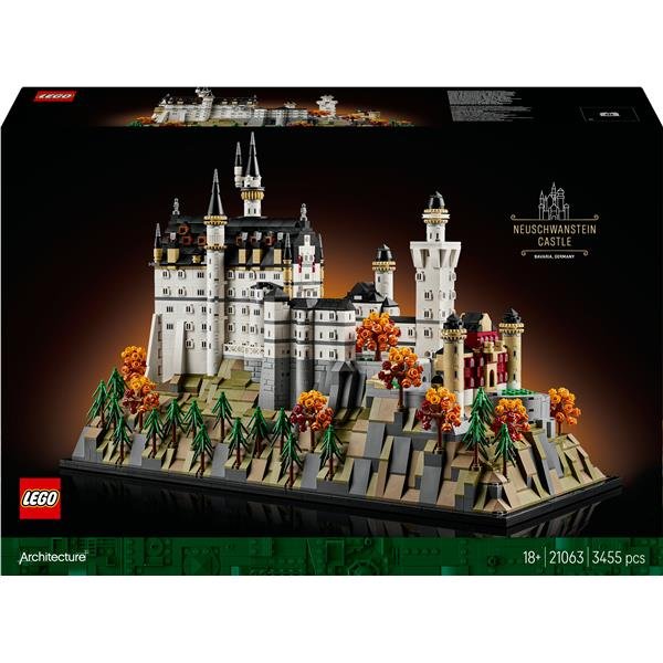 LEGO ARCHITECTURE CASTELLO DI NEUSCHWANSTEIN KIT DI MODELLISMO …