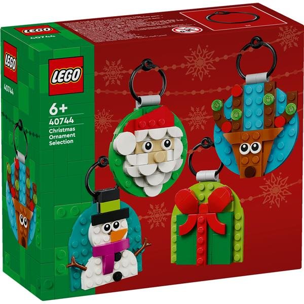 LEGO SELEZIONE DI DECORAZIONI NATALIZIE CON 4 ADDOBBI …