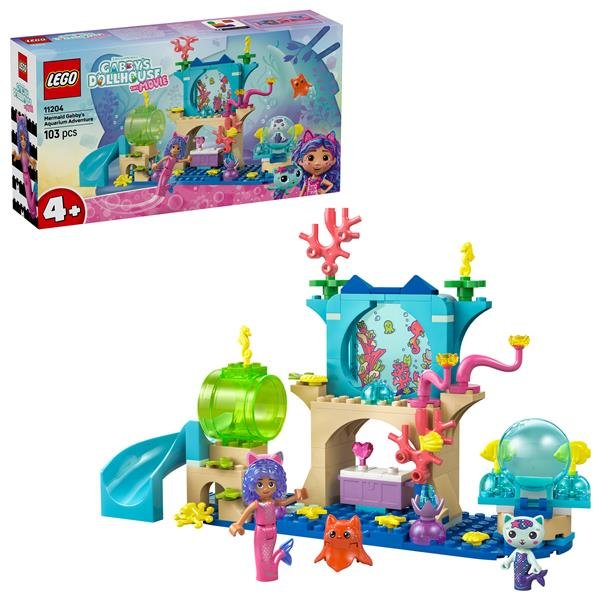LEGO GABBY'S DOLLHOUSE AVVENTURA NELL' ACQUARIO DI GABBY …