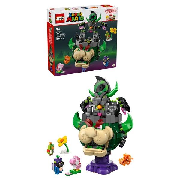 LEGO SUPER MARIO PRINCIPE FLORIAN E BOWSER CASTELLO …
