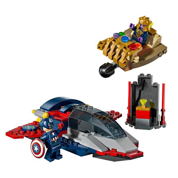 LEGO MARVEL CAPTAIN AMERICA CONTRO THANOS CON AEREO …