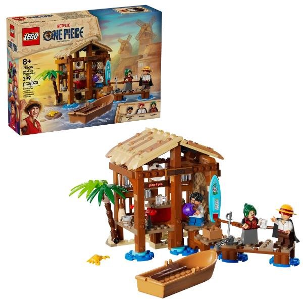 LEGO ONE PIECE LA CAPANNA DEL VILLAGGIO FOOSHA …