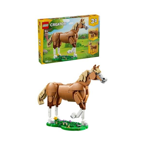 LEGO CREATOR 3 IN 1 CAVALLO MERAVIGLIOSO TRASFORMABILE …