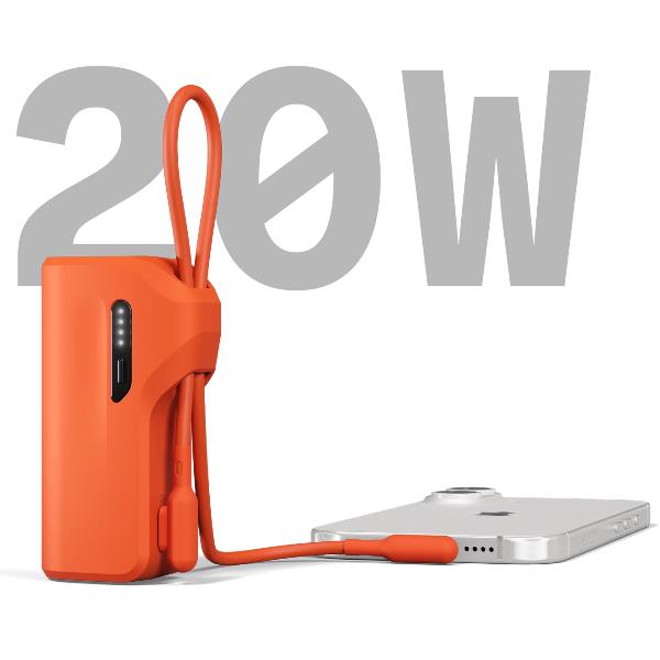 Cygnett Battery bank Thumboost 5K Powerbank con cavo …