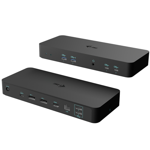 i-tec USB-C Intelligent Triple Display Docking Station + …