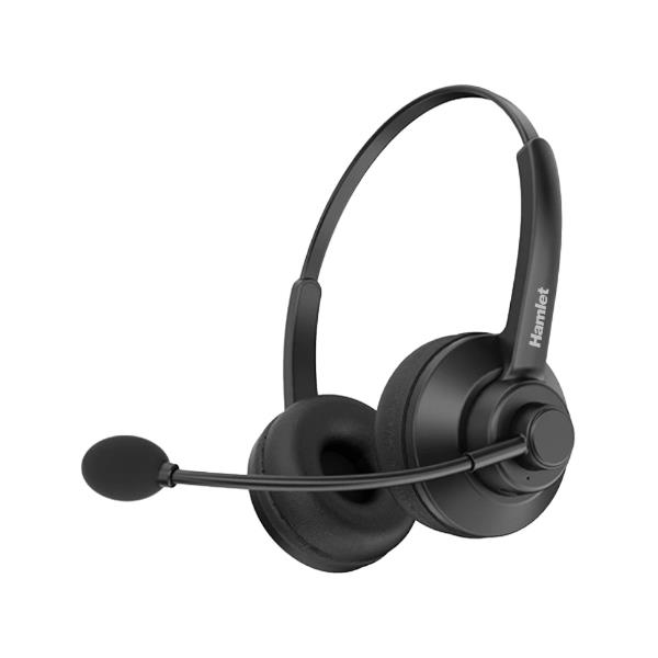 HAMLET CUFFIA BUSINESS BIAURALE BT CON MIC