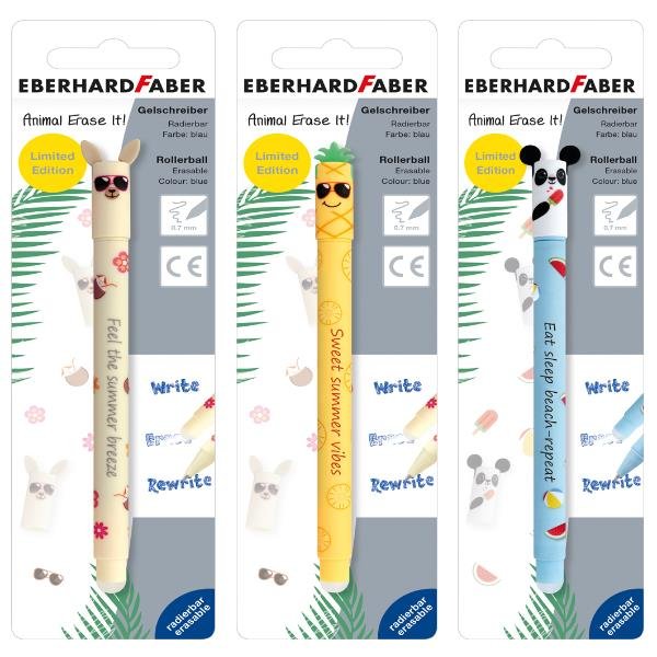 FABER CASTELL PENNA ROLLER CANCELLABILE RICARICABILE TRATTIO 0.7 …