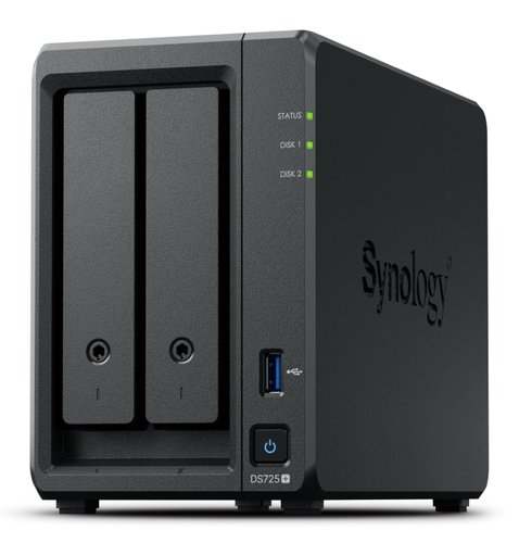 SYNOLOGY DISKSTATION DS725+ TOWER SERVER NAS E DI …