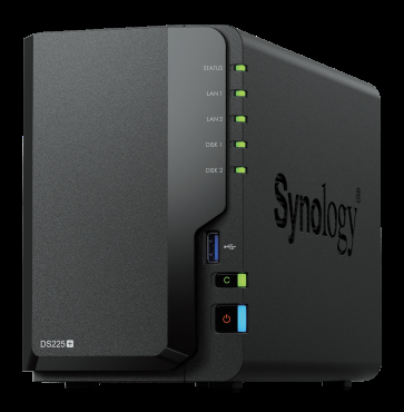 SYNOLOGY DS225+ DISKSTATION NAS 2 BAY SATA CELERON …