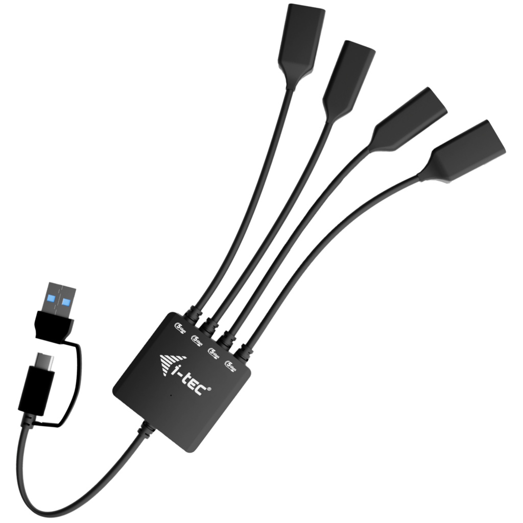 I-TEC CAVO HUB USB-C/USB-A 4 PORTE 2X USB-C, …