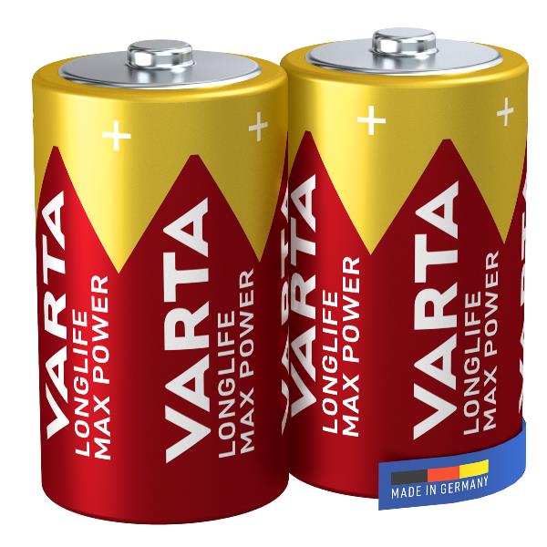 VARTA Longlife Max Power D Blister 2