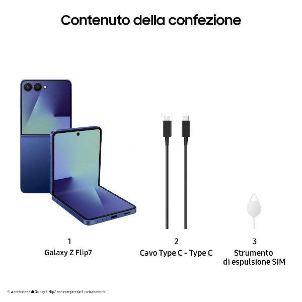 Samsung Galaxy Z Flip7 Smartphone AI, RAM 12GB, …