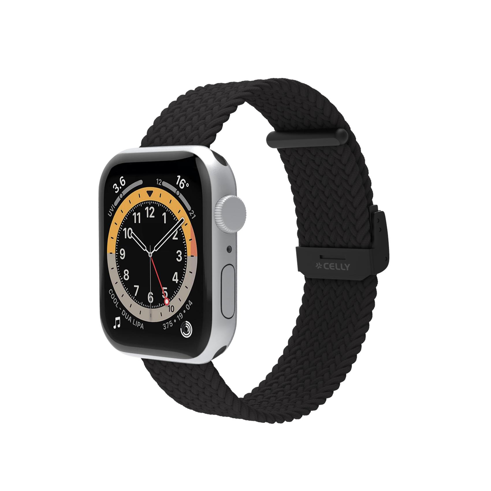 CELLY APPLE WATCH CINTURINO IN TESSUTO INTRECCIATO REGOLABILE …